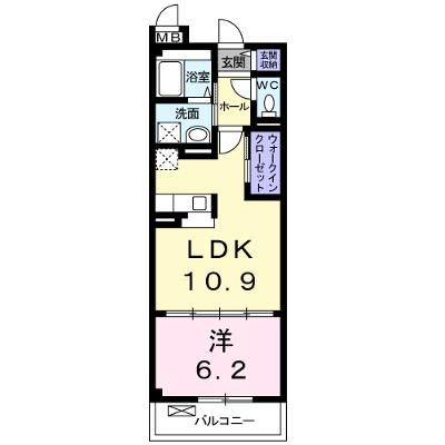 ベル　ディーア 103【管理NO：1-019615401-01030】 ★家具家電は申し込み後に搬入します 2026年08月上旬入居可能の物件画像
