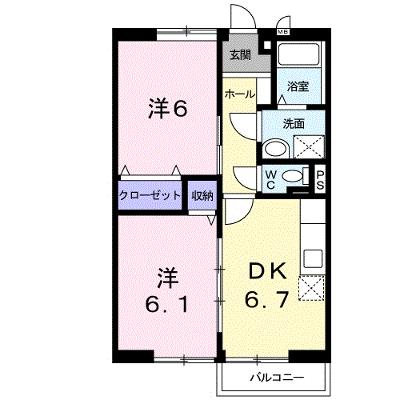 エスポワール　Ⅱ 203【管理NO：1-005242301-02030】 ★家具家電は申し込み後に搬入します 2026年07月下旬入居可能の物件画像