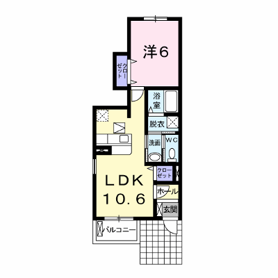 イムーブル　ドゥ 101【管理NO：1-016412601-01010】 ★家具家電は申し込み後に搬入します★の物件画像