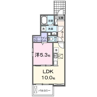 リヴェール響 106【管理NO：1-028718901-01050】 ★家具家電は申し込み後に搬入します 2026年11月上旬入居可能の物件画像