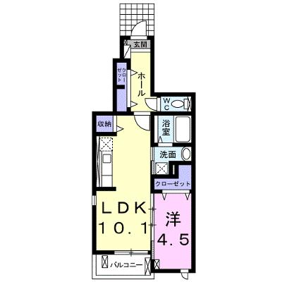ｇｅｒｍｅｒ　Ⅰ 105【管理NO：1-019522401-01040】 ★家具家電は申し込み後に搬入します 2026年08月下旬入居可能の物件画像
