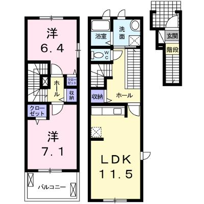 グリーンシティ竜美Ｃ 201【管理NO：1-017933103-02010】 ★家具家電は申し込み後に搬入しますの物件画像