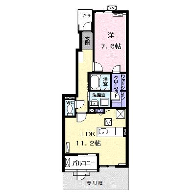アビターレ　ベッシェⅤ 103【管理NO：1-023387601-01030】 ★家具家電は申し込み後に搬入します 2026年09月上旬入居可能の物件画像