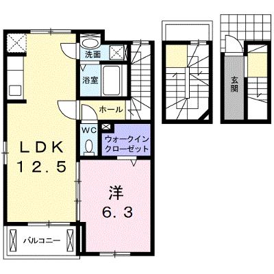 ソレイユ滝の水 303【管理NO：1-023793201-03030】 ★家具家電は申し込み後に搬入しますの物件画像
