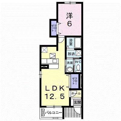 プリムローズ・Ｕ 101【管理NO：1-016656701-01010】 ★家具家電は申し込み後に搬入します 2026年07月下旬入居可能の物件画像