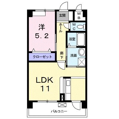 ニュー平地 102【管理NO：1-014972401-01020】 ★家具家電は申し込み後に搬入します★の物件画像