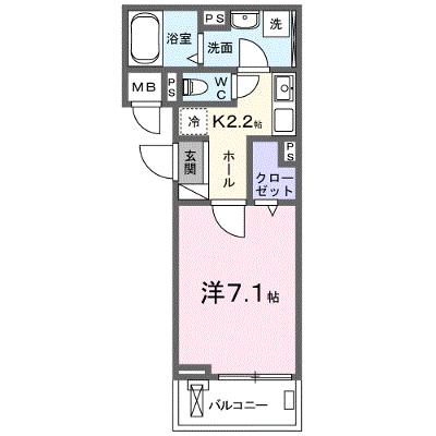 ヒカルサ四日市西浜田 202【管理NO：1-028552701-02020】 ★家具家電は申し込み後に搬入します 2026年09月下旬入居可能の物件画像