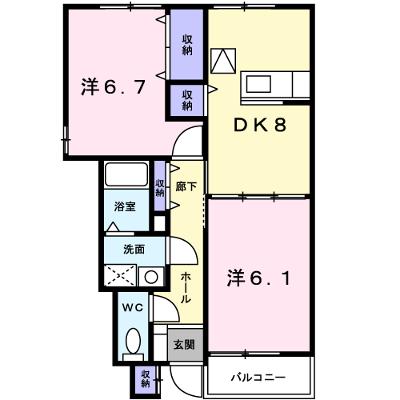 メゾン　パストラルＡ 101【管理NO：1-012415701-01010】 ★家具家電は申し込み後に搬入します 2026年08月上旬入居可能の物件画像