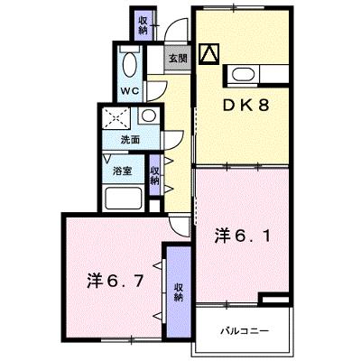 アルベール　ヴィラⅠ 102【管理NO：1-011393801-01020】 ★家具家電は申し込み後に搬入します 2026年08月中旬入居可能の物件画像