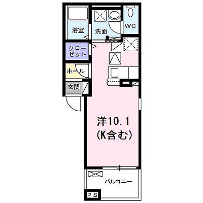 ディアコート栗栖野 102【管理NO：1-026031601-01020】 ★家具家電は申し込み後に搬入します 2026年08月中旬入居可能の物件画像