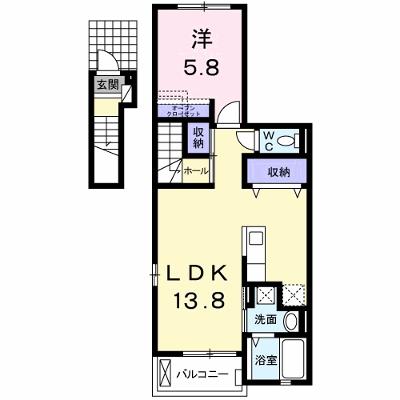 サンヒルズ・ラフォーレⅡ 204【管理NO：1-021690802-02040】 ★家具家電は申し込み後に搬入します 2026年08月中旬入居可能の物件画像