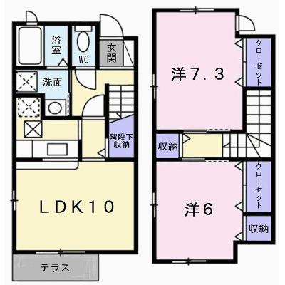 アメニティカスガⅥ 102【管理NO：1-013637801-01020】 ★家具家電は申し込み後に搬入します 2026年08月上旬入居可能の物件画像