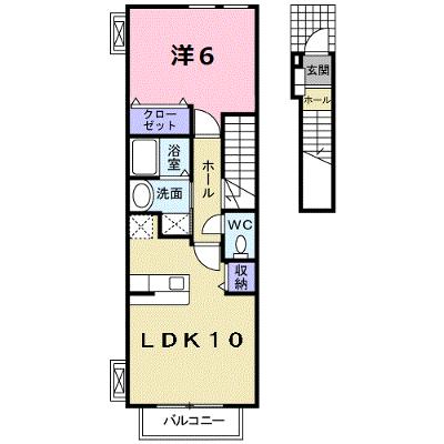 モル・アマーズ 203【管理NO：1-016813101-02030】 ★家具家電は申し込み後に搬入します 2026年07月中旬入居可能の物件画像