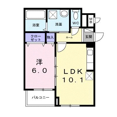 アビタ諸福 301【管理NO：1-028230901-03010】 ★家具家電は申し込み後に搬入します 2026年08月上旬入居可能の物件画像