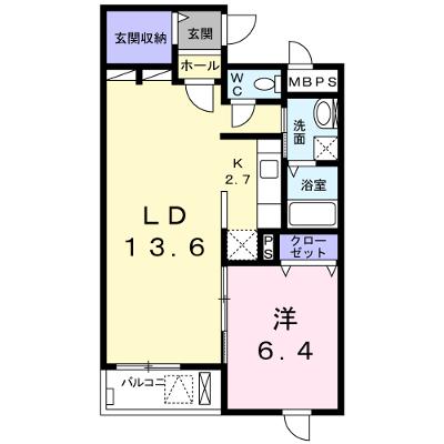 Ｌ’ｉＬＬ　登町 207【管理NO：1-019611801-02060】 ★家具家電は申し込み後に搬入します★の物件画像