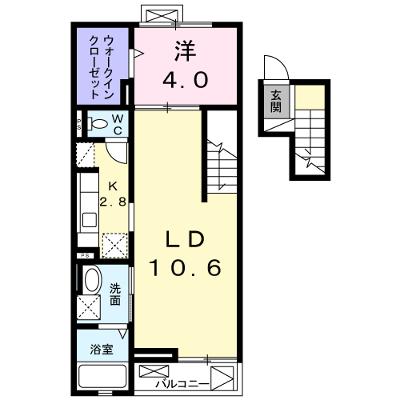 ジェルメ 403【管理NO：1-019357801-04030】 ★家具家電は申し込み後に搬入します★の物件画像