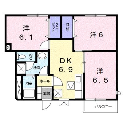ジェントリーⅠ 102【管理NO：1-010135701-01020】 ★家具家電は申し込み後に搬入します★の物件画像
