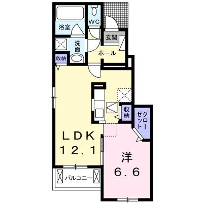 アネシス木太Ｂ 104【管理NO：1-022709302-01040】 ★家具家電は申し込み後に搬入します 2026年08月下旬入居可能の物件画像