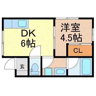 みなとまちハウス 101【管理NO：1-099243001-01010】 ★家具家電は申し込み後に搬入します 2026年08月上旬入居可能の物件画像