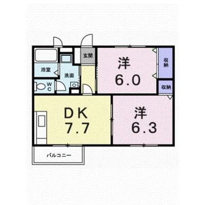 シャルマン牛渕Ａ 201【管理NO：1-007020401-02010】 ★家具家電は申し込み後に搬入します 2026年09月中旬入居可能の物件画像