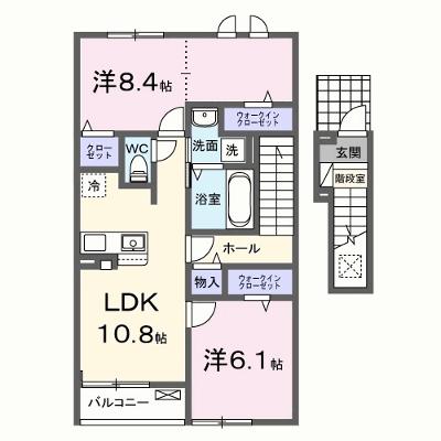 グランビスタ初月 203【管理NO：1-028159701-02030】 ★家具家電は申し込み後に搬入します 2026年07月中旬入居可能の物件画像