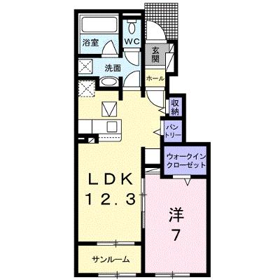 メゾンＭ・Ｋ　Ⅲ 103【管理NO：1-025424302-01030】 ★家具家電は申し込み後に搬入します 2026年07月下旬入居可能の物件画像