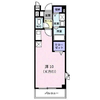 アヴニールＳ 201【管理NO：1-011055101-02010】 ★家具家電は申し込み後に搬入します★の物件画像