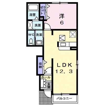 サンハウスヨシキＢ 104【管理NO：1-014561302-01040】 ★家具家電は申し込み後に搬入します 2026年08月中旬入居可能の物件画像