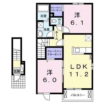クリスタル・メゾン 202【管理NO：1-018043501-02020】 ★家具家電は申し込み後に搬入します 2026年07月下旬入居可能の物件画像