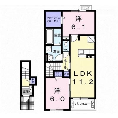 コスモス　Ｊ 203【管理NO：1-023208001-02030】 ★家具家電は申し込み後に搬入します 2026年07月下旬入居可能の物件画像