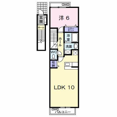 メゾン・ド・プチ・フルールⅠ 202【管理NO：1-015269901-02020】 ★家具家電は申し込み後に搬入します★ ★2026年08月下旬入居可能★の物件画像