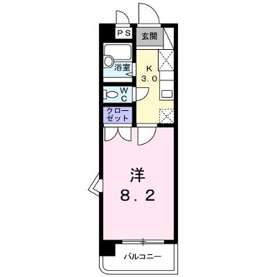 プレミールカネキ 407【管理NO：1-007530501-04060】 ★家具家電は申し込み後に搬入します★ ★2026年08月下旬入居可能★の物件画像