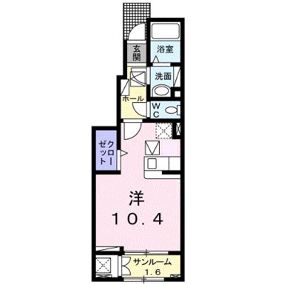 アルドールアーキ 102【管理NO：1-024667901-01020】 ★家具家電は申し込み後に搬入します★の物件画像