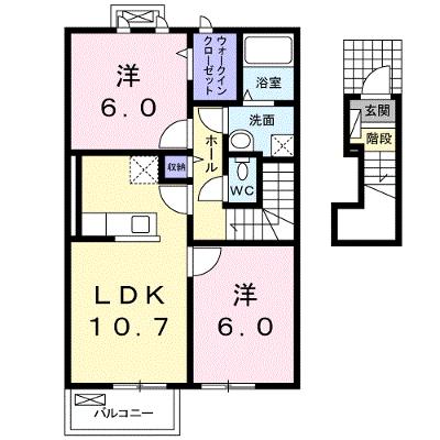 ル・プティ・ボヌール 202【管理NO：1-018444401-02020】 ★家具家電は申し込み後に搬入します★の物件画像