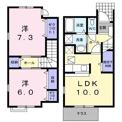 フォンテーヌ 103【管理NO：1-013106501-01030】 ★家具家電は申し込み後に搬入します 2026年08月下旬入居可能の物件画像