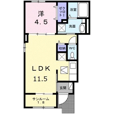 レジデンス 101【管理NO：1-027649501-01010】 ★家具家電は申し込み後に搬入します 2026年08月下旬入居可能の物件画像