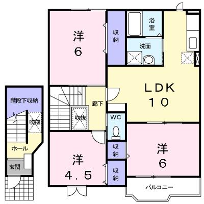 サンフィールドＢ 202【管理NO：1-010771702-02020】 ★家具家電は申し込み後に搬入します 2026年08月下旬入居可能の物件画像