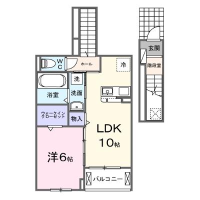 ルートフォーサイド 203【管理NO：1-028028801-02030】 ★家具家電は申し込み後に搬入します★ ★2026年08月上旬入居可能★の物件画像