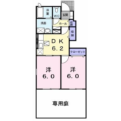 ビッグ　シャトーＤ 103【管理NO：1-016157702-01030】 ★家具家電は申し込み後に搬入します★ ★2026年08月中旬入居可能★の物件画像