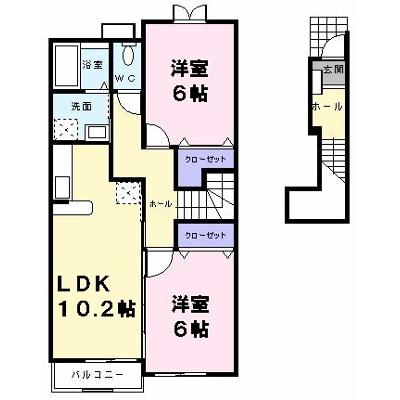 ヴェルタウンＤ 203【管理NO：1-012763904-02030】 ★家具家電は申し込み後に搬入します★ ★2026年08月下旬入居可能★の物件画像