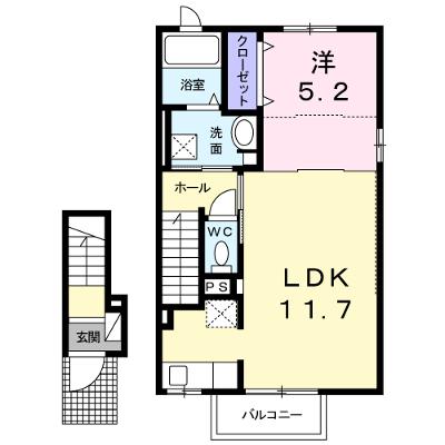 グランコルＥ 203【管理NO：1-021909501-02030】 ★家具家電は申し込み後に搬入します★ ★2026年08月下旬入居可能★の物件画像