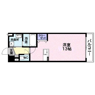 パラディーゾ木の実町 502【管理NO：1-010478801-05020】 ★家具家電は申し込み後に搬入します★ ★2026年08月上旬入居可能★の物件画像