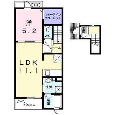ガーデンヒルＦ 202【管理NO：1-022214701-02020】 ★家具家電は申し込み後に搬入します 2026年08月下旬入居可能の物件画像