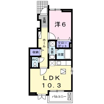 カレント・Ｊ　Ⅱ 102【管理NO：1-017456602-01020】 ★家具家電は申し込み後に搬入します★ ★2026年08月下旬入居可能★の物件画像