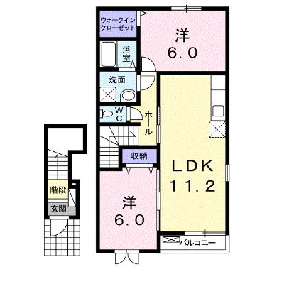 ゴレアドールⅠ 204【管理NO：1-016524001-02040】 ★家具家電は申し込み後に搬入します 2026年08月下旬入居可能の物件画像