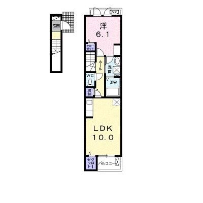 ノーブル・Ⅲ 204【管理NO：1-025571601-02040】 ★家具家電は申し込み後に搬入します 2026年07月中旬入居可能の物件画像