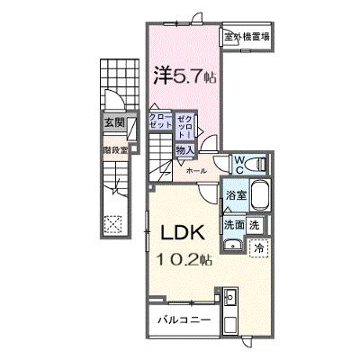 ヒカルサ西大宮 204【管理NO：1-028563601-02040】 ★家具家電は申し込み後に搬入しますの物件画像