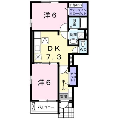 パティオ・スカイ　Ⅵ 101【管理NO：1-015224402-01010】 ★家具家電は申し込み後に搬入します★ ★2026年08月下旬入居可能★の物件画像