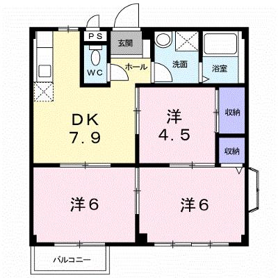 エルディム桜本Ｂ 101【管理NO：1-003210802-01010】 ★家具家電は申し込み後に搬入します 2026年08月下旬入居可能の物件画像