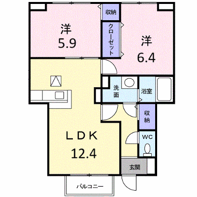 エターナル 103【管理NO：1-012136601-01030】 ★家具家電は申し込み後に搬入します★ ★2026年08月下旬入居可能★の物件画像